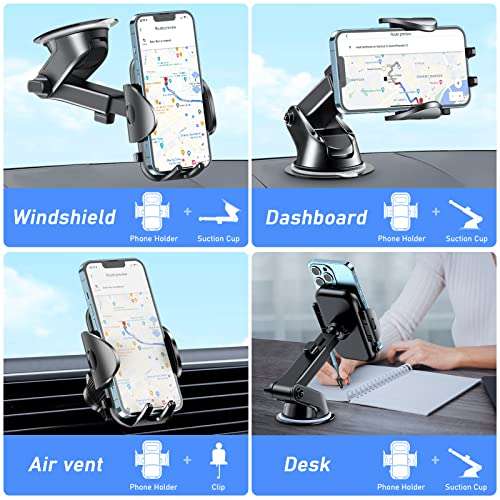 Blukar Car Phone Holder, Adjustable £8.99 - Sold by ACCER TRADING LIMTED LTD / Fulfilled by Amazon