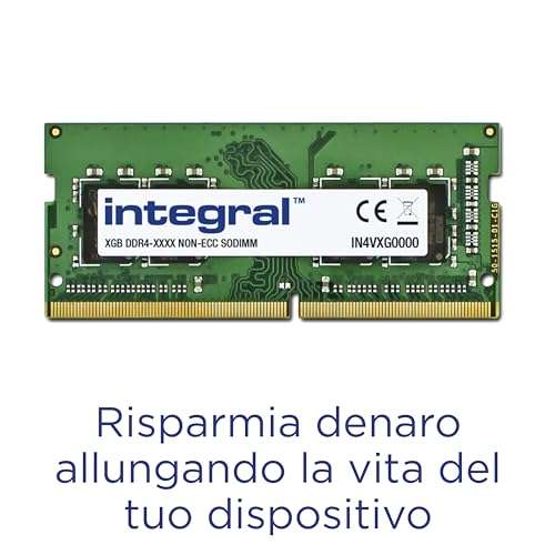 Integral RAM 16GB kit (2X 8GB) DDR4 2666Mhz Desktop PC Memory at
