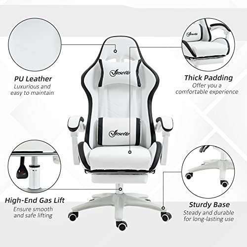 Vinsetto Racing Gaming Chair, Reclining PU Leather Dispatches and Sold by MHSTAR