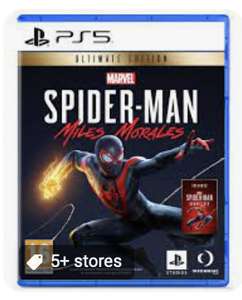 Spiderman Miles Morales Standard Edition (PS5) - £21.99 instore @ Smiths (Liverpool Wavertree)
