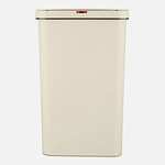 Tower T838005C Sensor Bin with Retainer Ring, Battery-Operated, 50L, Cream