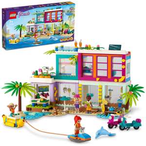 LEGO Friends Holiday Beach House Summer Dollhouse Set 41709 - £35 Free Click & Collect @ Argos