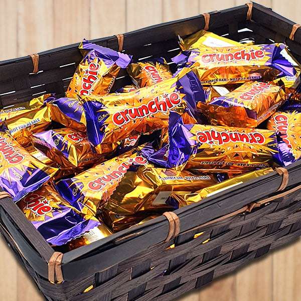 Cadbury Crunchie Chocolates Gift Hamper Tray £7.99 (Min spend £20) @ Discount Dragon