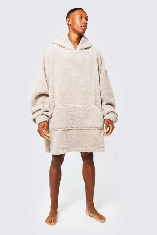 Men’s Extreme Oversized Blanket Hoodie (Sizes S-L) - Extra 10% Off + Free Delivery W/Codes