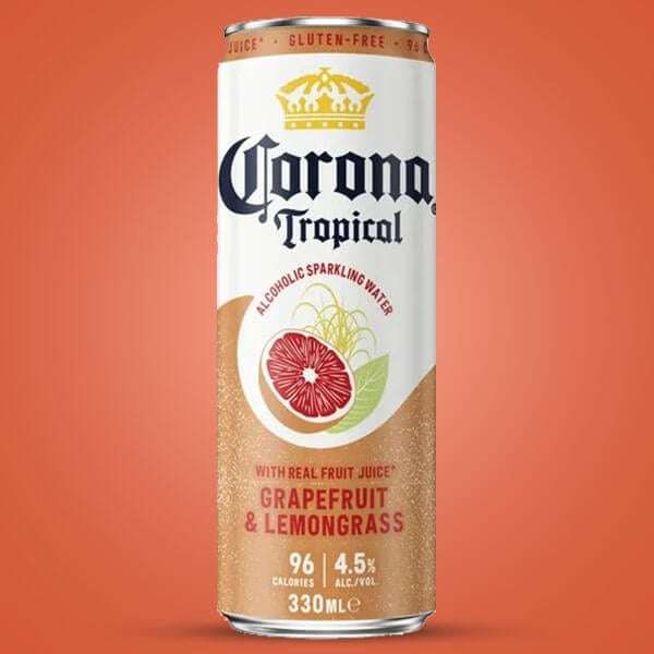 Corona Tropical Grapefruit & Lemongrass 12 x 330ml | £9.99 (minimum spend £20 - free delivery) at Discount Dragon