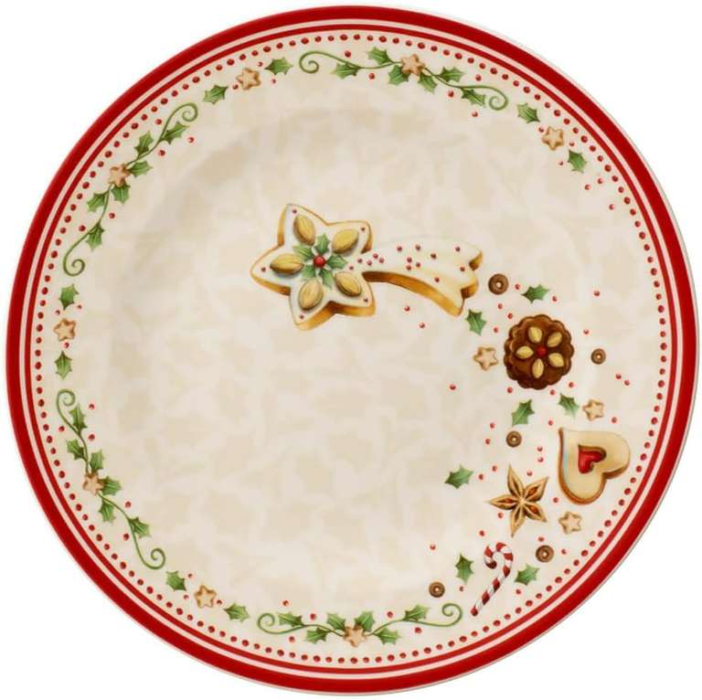 Villeroy & Boch Salad, Porcelain, Multi-Colour, 21.5 x 22.6 x 7.6 cm, Shooting Star, Breakfast Plate
