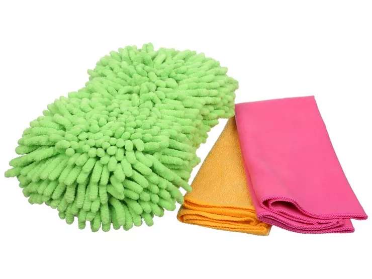 Halfords Microfibre Cleaning Kit - Pack of 3 - £3.99 with free collection @ Halfords