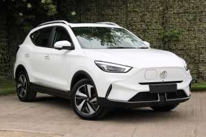 New MG Zs Electric Hatchback 115kW Trophy EV Long Range 73kWh 5dr Auto in arctic white, trim - Leather - Black with contrast stitching