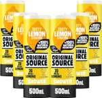 Original Source Shower Gel 6x500ml (Big Bottles), Lime / Lemon & Tea Tree - (£10.26/£9.88 on Subscribe & Save)