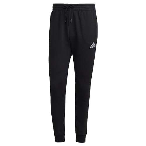 adidas Men's Essentials Fleece Tapered Pants, Size Small at Amazon for ...