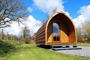 Three Night Glamping Break at River View Touring Park (South Wales) For Two People £74.99 using code @ Buyagift