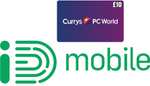 iD Mobile 250GB Data For £14pm, £8pm W/£72 Cashback (£168) | 120GB £12pm, £7pm W/£60 (£144) + £10 GiftCard + 1 More @Mobiles.co.uk Giftcloud