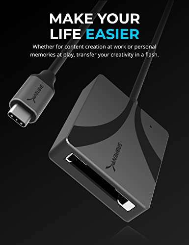 SABRENT USB Type C Fast Card Readers, USB 3.2 and USB 3.2x2 from £20.69 using code @ Amazon / Store4PC-UK