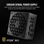 Corsair SF850L Fully Modular Low-Noise 850W SFX-L Power Supply ( ATX3.0 / PCIe 5.0 )