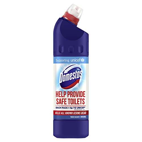 Domestos Original Thick Bleach 750ml - 99p / 94p Subscribe and Save @ Amazon