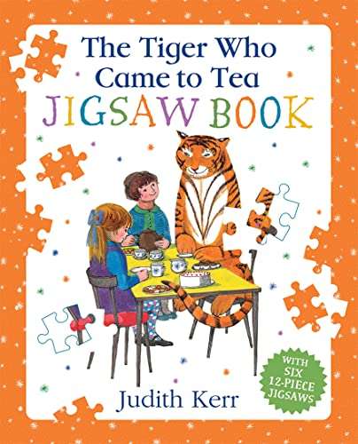 The Tiger Who Came To Tea Jigsaw Book: A fantastic new illustrated puzzle book that includes the classic story - Hardcover