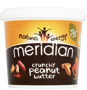 Meridian Crunchy Peanut Butter - 1 kg tub - £2 + £4.49 delivery Dispatches from net and Sold by net market