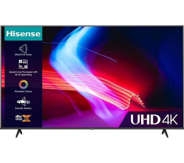 HISENSE 55A6KTUK 55" Smart 4K Ultra HD HDR LED TV with Amazon Alexa