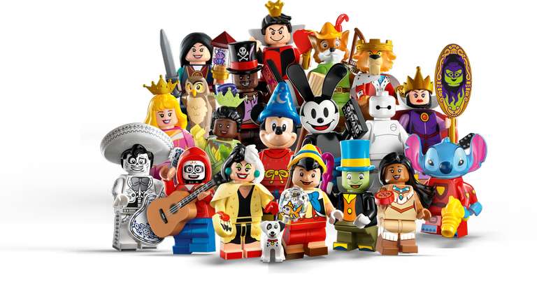 LEGO Disney 100 (71038) Limited Edition Minifigure x20 - £59.99 delivered @ WH Smith