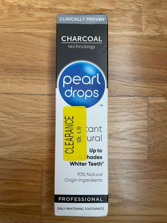 Pearl Drops Instant Natural White