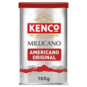 Kenco Millicano Americano Instant Coffee 100g £2.50 @ Sainsburys