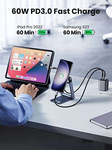 UGREEN [2 PACK] 60W USB C to USB C Charger Cable Type C - Sold by UGREEN GROUP LIMITED UK FBA [1Meter]