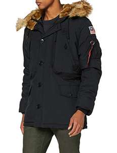 ALPHA INDUSTRIES Men's Polar Jacket Parka - size Large only - £85.39 @ Amazon