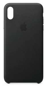 Apple iPhone Xs Max Leather Phone Case - Black - Genuine - £6.99 @ Argos eBay