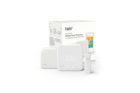 Tado Starter Kit: Wireless Smart Thermostat V3+ Incl. Programmer with Hot Water Control - £119.99 Delivered @ City Plumbing