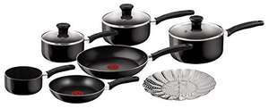 Tefal Delight Cookware Set - Black, 7 Pieces - £66.99 @ Amazon