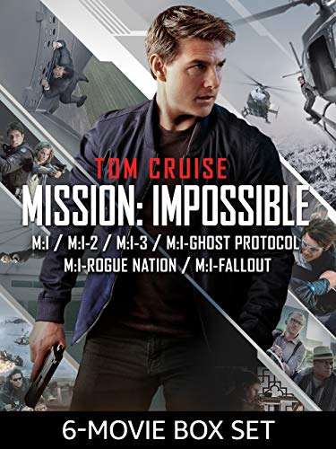 Mission Impossible 6 Movie Box set HD - £12.99 to Buy (Prime members deal) @ Amazon Prime Video