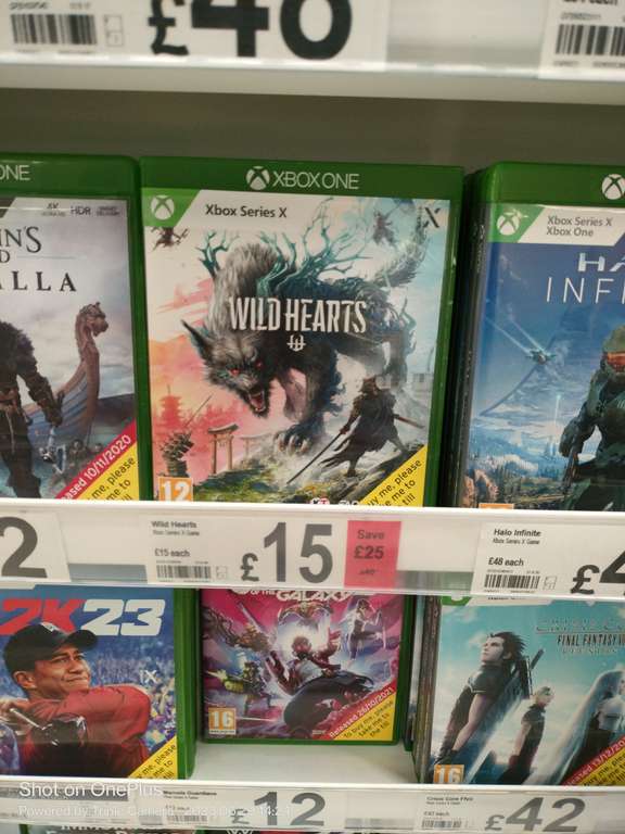 Wild Hearts PS5 / Xbox Series X - £15 instore @ Asda, Poole