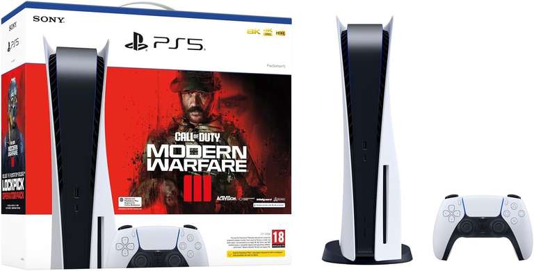 PlayStation 5 Console - Call of Duty: Modern Warfare III Bundle + 4099 Reward Points (already own points can be used to purchase)