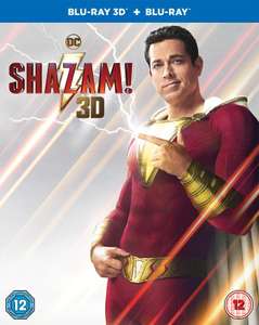 Shazam! [3D Blu-Ray + Blu-Ray] - £3.80 / [4K Ultra HD - Danish Import] - £6.78 Delivered @ Rarewaves