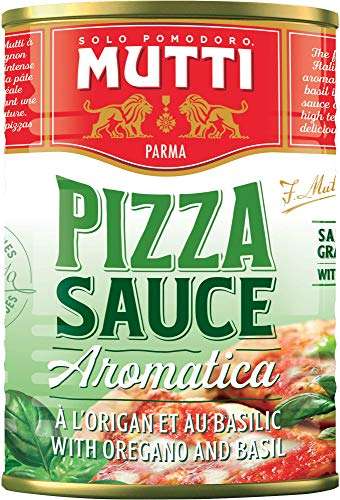 Mutti Flavoured Pizza Sauce 6 x 400g - £8.38 S&S (£7.12 with Possible 15% Voucher Applied)