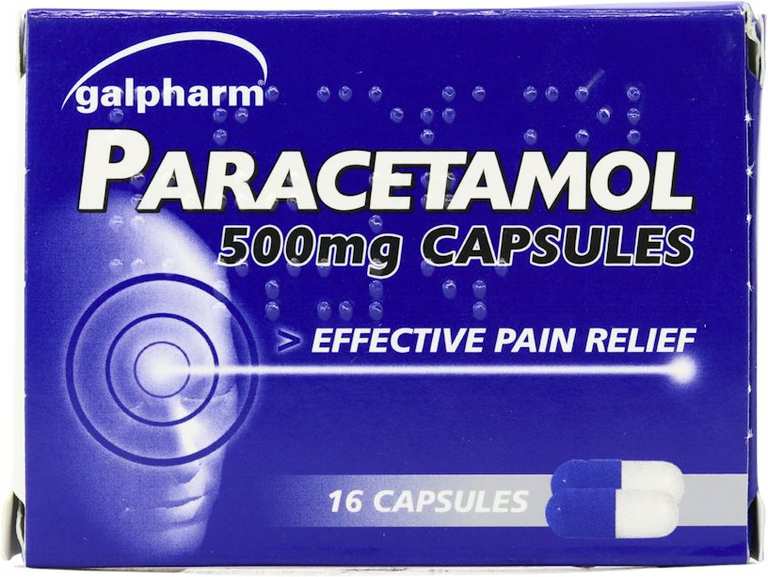 Galpharm Paracetamol Capsules 16s - in store Wrexham