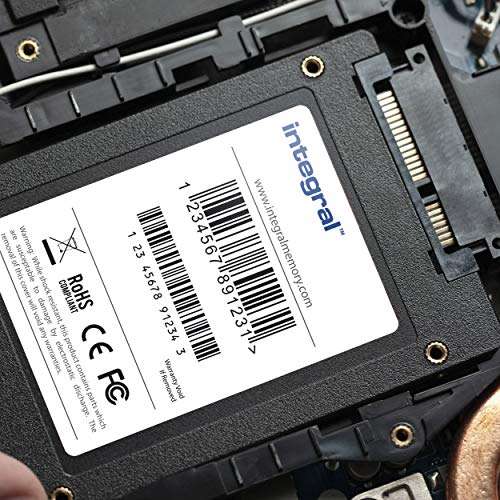Integral V Series 2 480GB SATA III 2.5 Internal SSD, Up To 520MB/S Read 470MB/S Write, INSSD480GS625V2 £24.95 @ Amazon