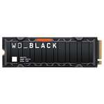 WD_BLACK SN850X 2TB M.2 2280 PCIe Gen4 NVMe SSD with Heatsink up to 7300 MB/s read speed - £179.99 @ Amazon