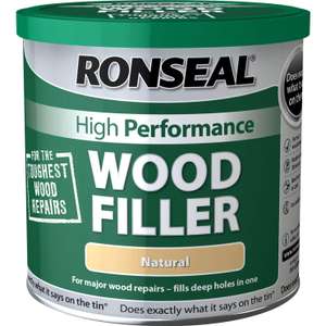 Ronseal wood filler 3.7kg; colour: natural