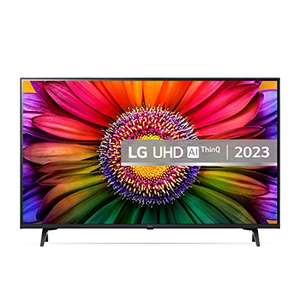 LG LED UR80 43" 4K Smart TV, 2023 [Energy Class G] Sold by Hughes Electrical