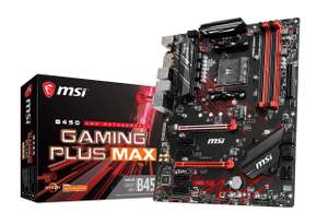MSI B450 GAMING PLUS MAX Motherboard ATX, AM4, DDR4, LAN, USB 3.2 Gen2