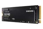 Samsung 980 1 TB PCIe 3.0 (up to 3.500 MB/s) NVMe M.2 Internal Solid State Drive (SSD) (MZ-V8V1T0BW) £57.29 @ Amazon