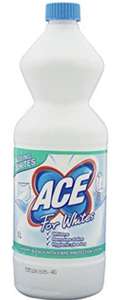 Ace For Whites Laundry Bleach 1l - £1.40 (Minimum order of 2) @ Amazon