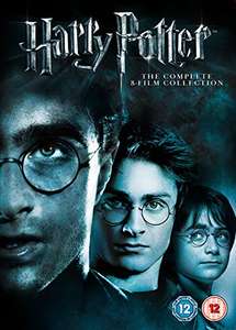 Used Very Good: Harry Potter Complete Collection DVD (with code)