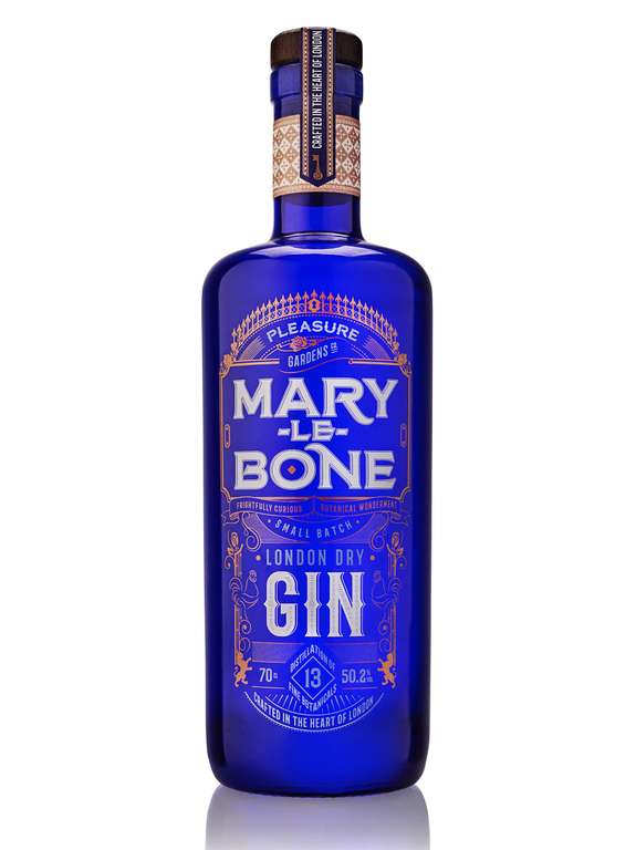 2 x 70cl 50.2% Mary-Le-Bone London Dry Gin