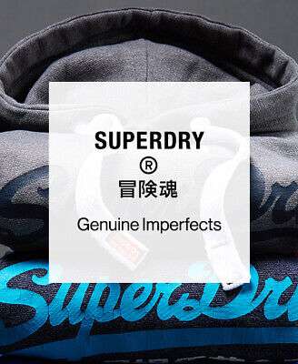 Superdry Mens Factory Second Overhead Hoodie - Lucky Dip - £15 Delivered using code @ eBay Superdry