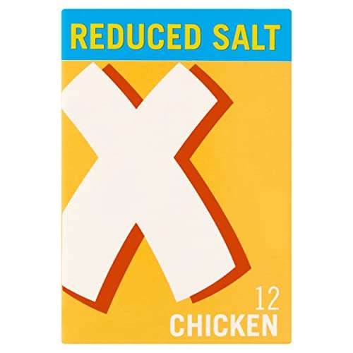 OXO, 12 Reduced Salt Chicken Stock Cubes, 71 g - £1.99 (Subscribe & Save £1.79) @ Amazon