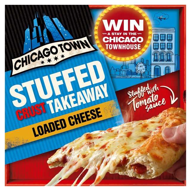 Chicago Town Stuffed Crust Pizzas Large - 4 for £10 @ Morrisons