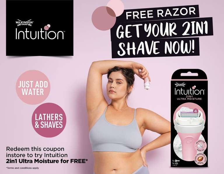 Free Womens Wilkinsons Razor (At Tesco With Clubcard) 10,000 Vouchers Available