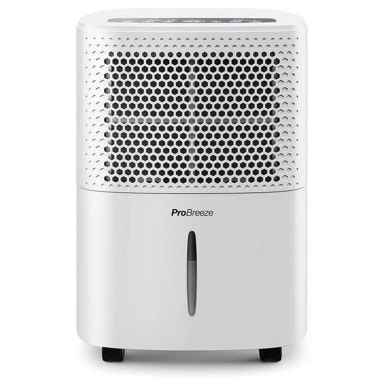 12 Litre Dehumidifier with Continuous Drainage Hose £101.99 using code @ Pro Breeze